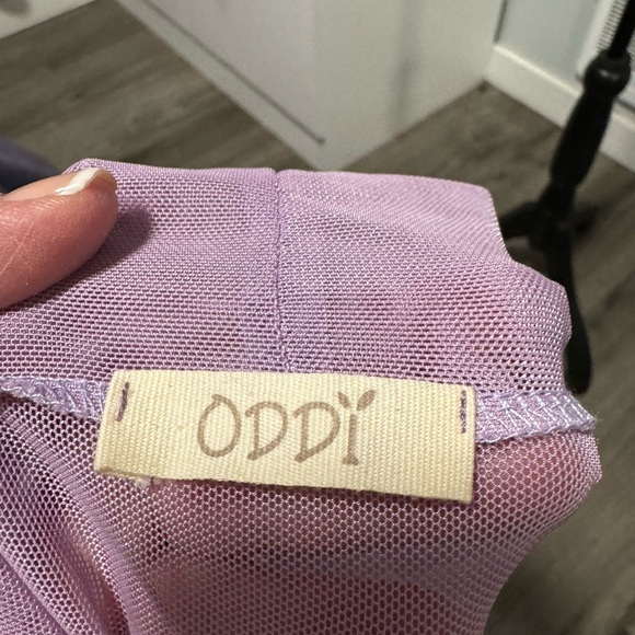 Oddy brand, lavender sheer duster  - NWOT - Picture 4 of 4